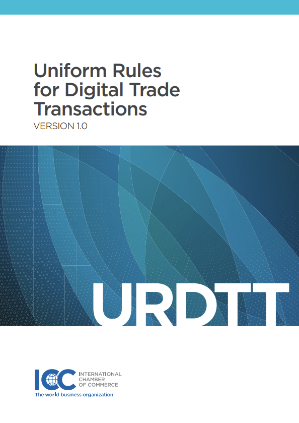 デジタル取引の世界統一ルール「URDTT」が国際商工会議所/ICCから発表されました。
