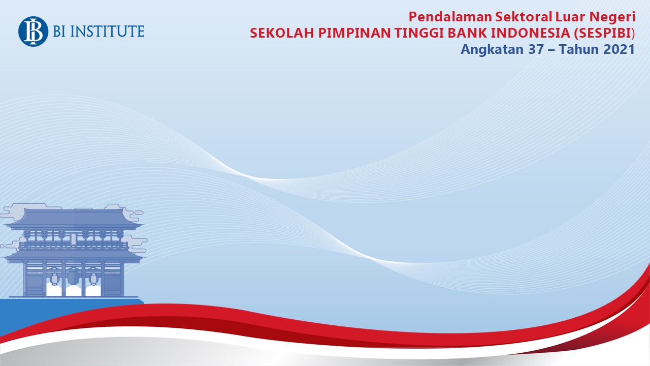 インドネシア中央銀行の幹部候補生研修に登壇致しました。
