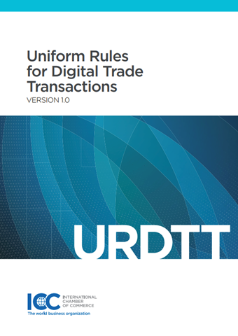 The International Chamber of Commerce/ICC has announced the URDTT, a set of globally uniform rules for digital transactions.
